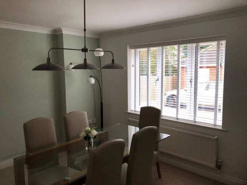 Advert - Wood venetian blinds